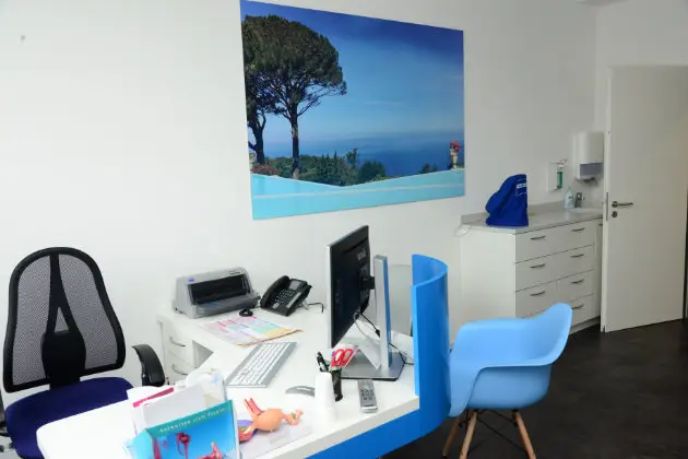 Ein Besprechungszimmer in unserer Praxis.